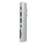 Adapter Satechi Type-C Pro Hub, 4K HDMI, h&otilde;bedane