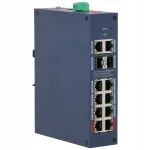 T&ouml;&ouml;stuslik hallatav PoE l&uuml;liti DAHUA CHS4212-8GT-110, 8 porti, SFP