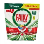 FAIRY PLATINUM PLUS sidrunil&otilde;hnalised n&otilde;udepesukapslid, 60 tk, 2 pakki