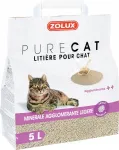 Kassi allapanu ZOLUX PURECAT, klommituv, looduslik, 5 l