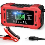 Auto laadija 12V 15A, AGM, GEL, LiFePO4, LCD-ekraan, automaatne remondirežiim