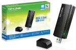 Traadita v&otilde;rgukaart TP-LINK ARCHER T4U, 2,4 GHz / 5 GHz, USB