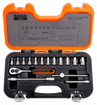 Peade v&otilde;tmete komplekt Bahco 1/8''-9/16'' S160AF