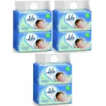 Niiskenahast salvr&auml;tikud beebidele LULA Aloe Vera, 12 x 72 tk.