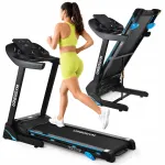 Kokkuvolditav jooksulint URBOGYM V680 reguleeritava kaldega