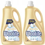 Pesuvahend WOOLITE White Light keratiiniga, valgele pesule, 2 x 3,6 l