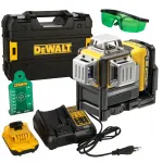 Ristlaser roheline 3x 360&deg; 2,0Ah DeWalt DCE089D1G