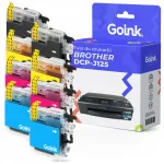 Brother DCP-J125 tindikomplekt, 8 tk, LC985, CMYK