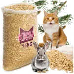 Puiduhaketest kassiliiv kassidele, k&uuml;&uuml;likutele ja merisigadele, 15 kg