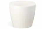 Lillepott Magnolia Smooth, 25 cm, kreemjas