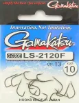 Gamakatsu LS-2120 F konksud nr 10, mustad, 13 tk, valmistatud Jaapanis