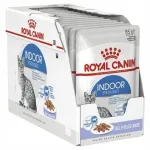 Steriliseeritud kodukasside toit Royal Canin INDOOR želatiinidega, 12 x 85 g