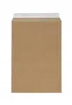 Pruunid B5 &uuml;mbrikud isekleepuva ribaga, 176x250 mm, 25 tk.