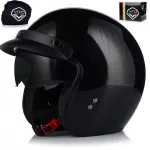 Avatud motomootorratta kiiver VITO SPECJAL visiiriga, chopper/cruiser