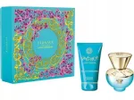 Parf&uuml;&uuml;mitud vesi Versace Dylan Turquoise EDT 30 ml ja geel 50 ml komplekt naistele