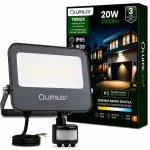20W CCT IP65 LED valgusti liikumisanduriga