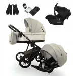 Vanker 3in1 VESTIN Light Grey Exclusive Cosmo istme ja adapteritega