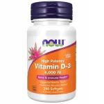 Toidulisand NOW FOODS D3-vitamiin 4000 IU, 240 kapslit