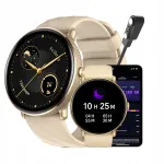 Zeblaze GTR 3 Pro kuldne nutikell, AMOLED-ekraan, naiste tervise j&auml;lgimine