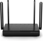 Traadita WiFi 6 ruuter, 1200 Mbps, 4K WAN, 4x LAN, 2,4 GHz ja 5 GHz