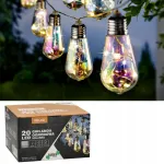 P&auml;ikese j&otilde;ulutuled FELISI 2m+3,8m 20 LED opaalne k&uuml;lmvalge