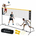 Universaalne 3in1 v&otilde;rgu komplekt sulgpallile, tennisem&auml;ngule ja v&otilde;rkpallile 3,6 m Halo-Fit