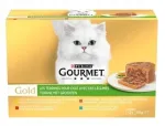 Gourmet Gold Terrine m&auml;rg kassitoit liha ja k&ouml;&ouml;giviljadega, 12 x 85 g
