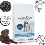 Kuivtoit koertele LabraDog VET h&uuml;drol&uuml;&uuml;situd valge kala valkudega, kaalu ja liigeste kontrolliks, 1,5 kg
