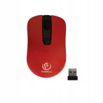 Juhtmevaba optiline hiir Rebeltec STAR, punane, USB