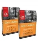 Kassitoit ORIJEN Cat & Kitten, 2 x 1,8 kg