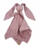 Musliini m&auml;hkimislina Hug Me Bunny dirty pink