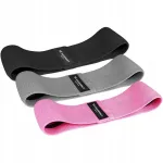 Wozinsky vastupanu lintide komplekt mini fitnesseks, 3 tk