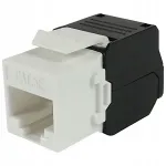 Keystone pesa RJ45 Cat.5e, kiireks paigaldamiseks