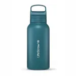 Termospudel LifeStraw Go 2.0 s&uuml;siniku ja membraani filtriga, 1 l, Laguna Teal