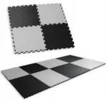 Spordimatt, 1x1 m, 4 tk, paks poroloon