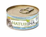 NATURINA Elite tuunikala ja valge kala fil&eacute;e konserv, 70 g