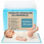 Imavad beebide m&auml;hkimisalused 60x60, 100 tk., paksud