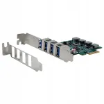 USB kaart EXSYS EX-11194, 4 pordi, 3.2 Gen 1, PCIe