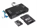 SD Micro SD USB-C USB OTG 5in1 kaardilugeja