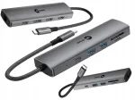 Samsung USB-C jagaja, 100W, mitme pordiga, laadimine, toetab 2 monitori