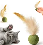 Kassim&uuml;ndi m&auml;nguasi kassidele sulgedega CATNIP U031