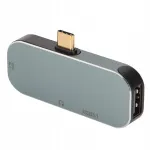 USB-C hub 5 in 1 PD-ga, mudel 7B, vahetatavad pordid t&ouml;&ouml;tamise ajal