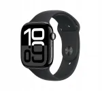 Nutikas kell Apple Watch Series 10 GPS + Cellular, 42 mm, on&uuml;ksmust, S/M
