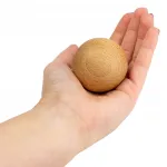 Puidust massaaživ pall jalgadele, 5 cm