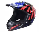 Motokrossi/Enduro kiiver SAFEBET HF-115, XL, must, 2 kg
