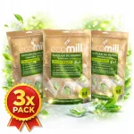 ECOMILL Green Tea &ouml;koloogilised pesukapslid, 3x30 tk, 2in1
