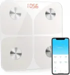 Vannitoa kaalud keha koostise anal&uuml;&uuml;siga ja Bluetoothiga