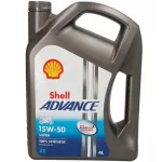 Mootori&otilde;li Shell Advance 4T Ultra 15W50, 4 l
