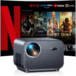 Nutika projektor VGKE 4K 30 000 lm WiFi6 Bluetooth DB Audio Netflix