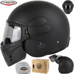 Motojuhi kiiver Caberg Ghost X, matt must, L suurus
